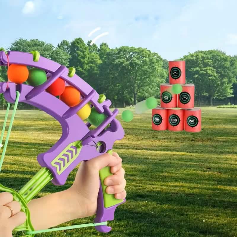 12-Piece Interactive Archery Game Set – Multi-Color - A-1 Thread Vault