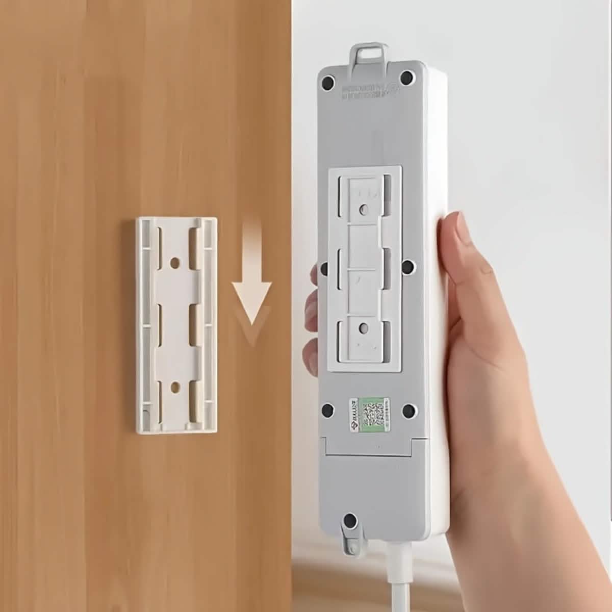 2-Pack Removable Wall Decals – Space-Saving Organizer for Surge Protectors - A-1 Thread Vault