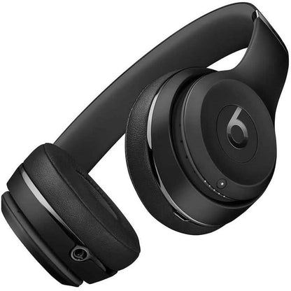 Beats Solo3 Wireless On-Ear Headphones - Black (Refurbished) - A-1 Thread Vault