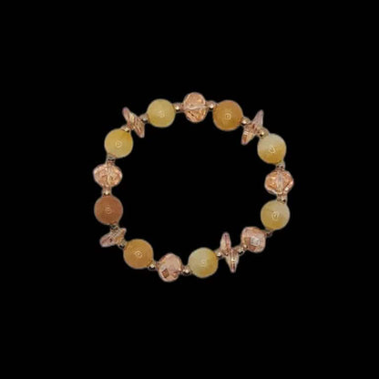 Beautiful Handmade Stone and Glass Beads Bracelets - A-1 Thread Vault