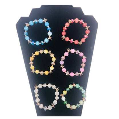 Beautiful Handmade Stone and Glass Beads Bracelets - A-1 Thread Vault