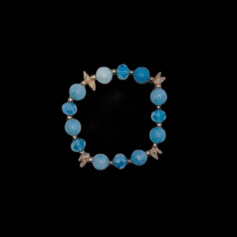 Beautiful Handmade Stone and Glass Beads Bracelets - A-1 Thread Vault