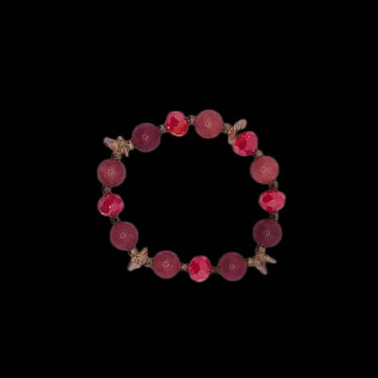 Beautiful Handmade Stone and Glass Beads Bracelets - A-1 Thread Vault