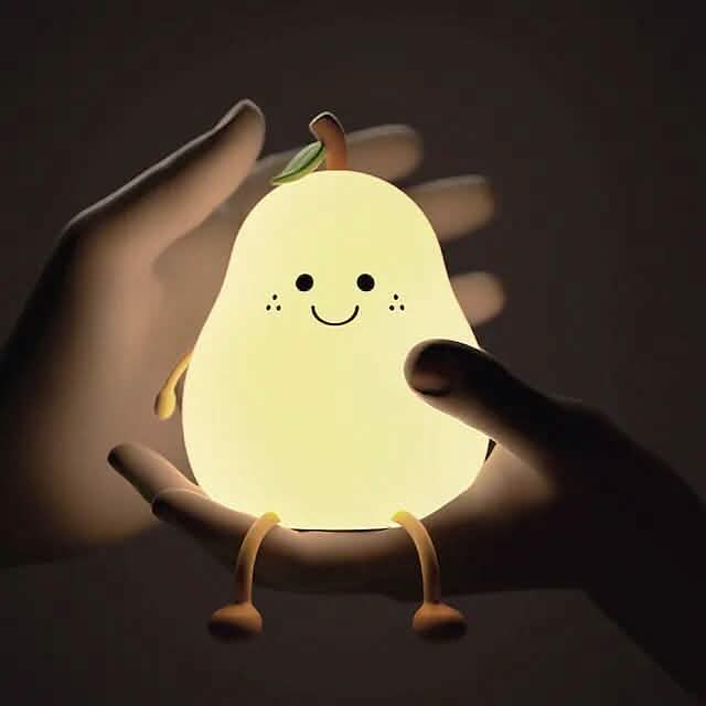 Bedroom Sleeping Bedside Tap Light LED Pear Shape Night Light - A-1 Thread Vault