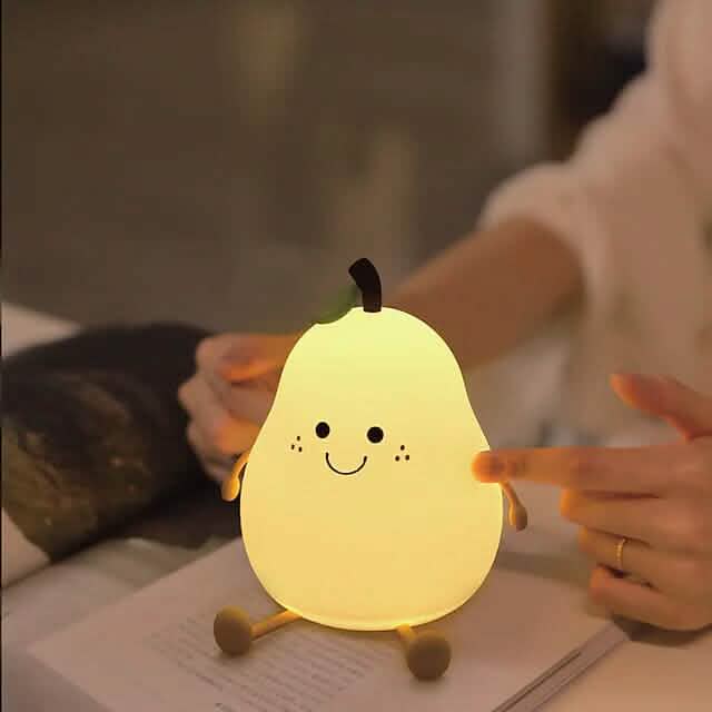 Bedroom Sleeping Bedside Tap Light LED Pear Shape Night Light - A-1 Thread Vault