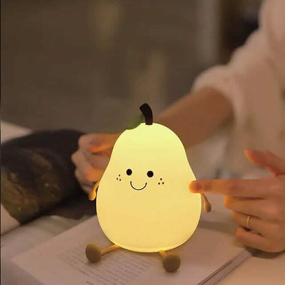 Bedroom Sleeping Bedside Tap Light LED Pear Shape Night Light - A-1 Thread Vault