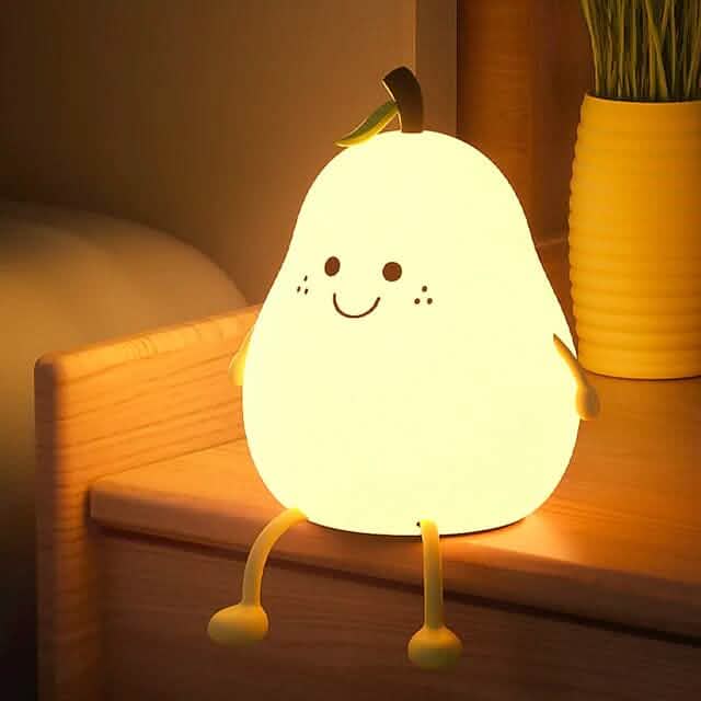 Bedroom Sleeping Bedside Tap Light LED Pear Shape Night Light - A-1 Thread Vault
