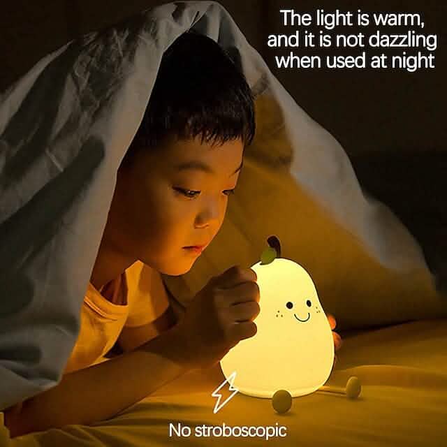 Bedroom Sleeping Bedside Tap Light LED Pear Shape Night Light - A-1 Thread Vault