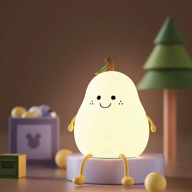 Bedroom Sleeping Bedside Tap Light LED Pear Shape Night Light - A-1 Thread Vault