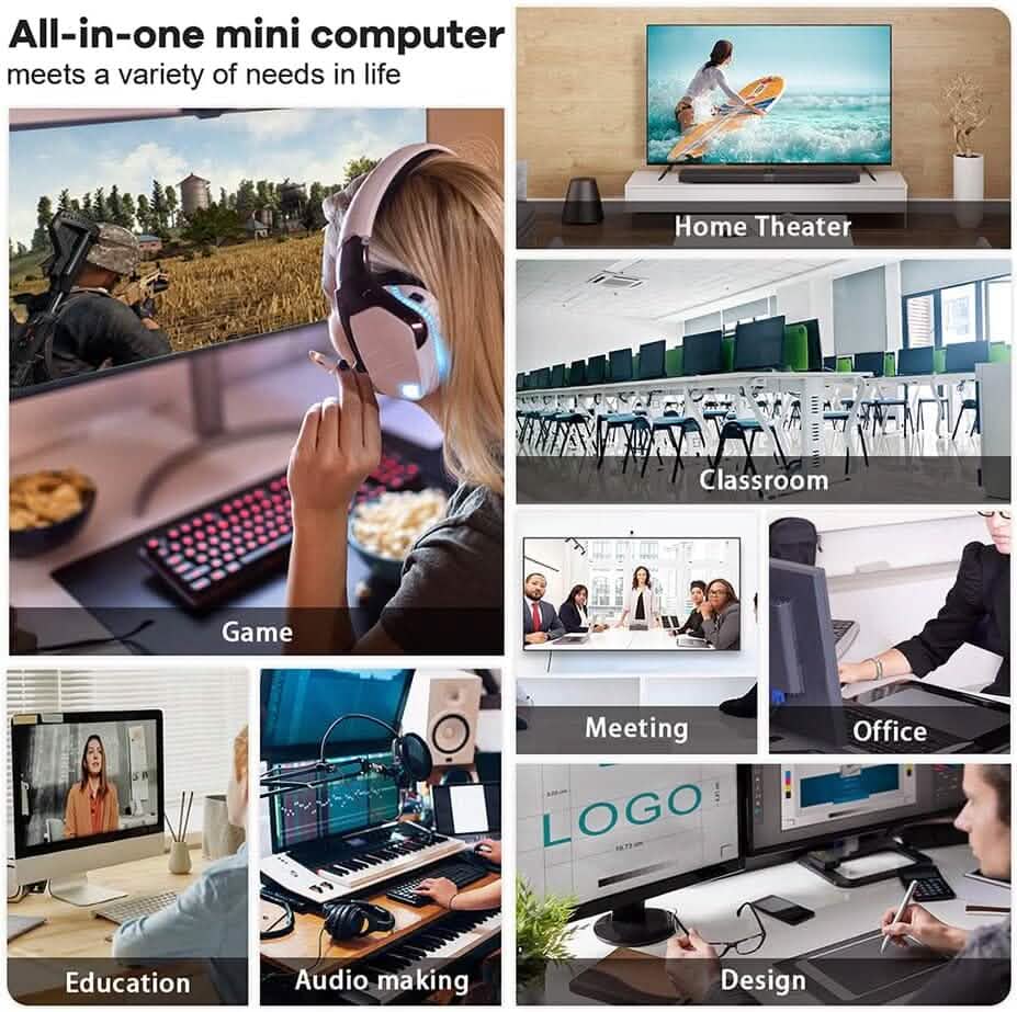 Beelink SER5 Versatile Mini PC, AMD Ryzen 5 5560U(up to 4.0GHz) 6C/12T (Refurbished) - A-1 Thread Vault
