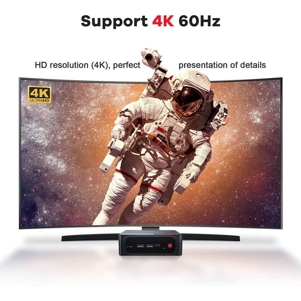 Beelink SER5 Versatile Mini PC, AMD Ryzen 5 5560U(up to 4.0GHz) 6C/12T (Refurbished) - A-1 Thread Vault