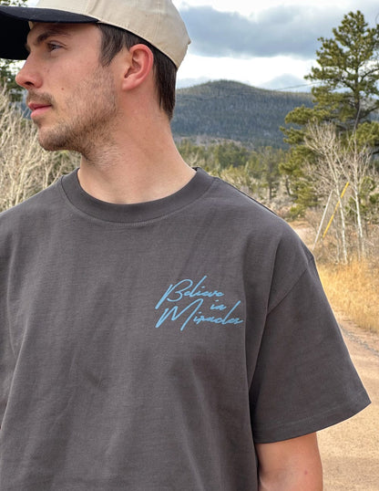 Believe in Miracles Heavyweight Tee - A-1 Thread Vault