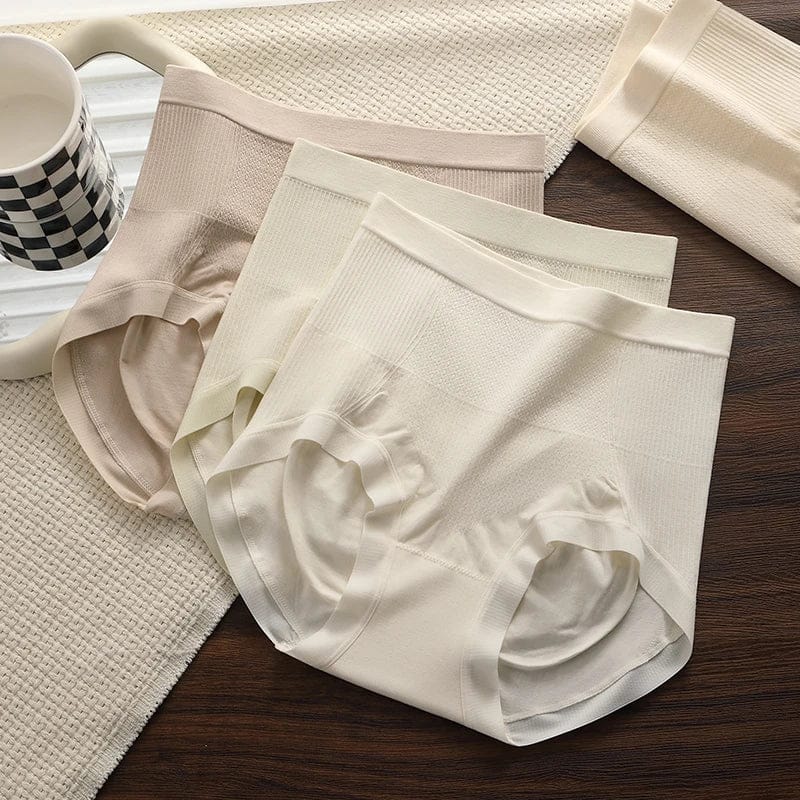 Belly Reducing Panties Set Pack Fashion Seamless Panties for Women Micro Underwear Soft Sports Women's Lingerie Sexy Briefs Lady - A-1 Thread Vault