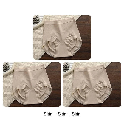 Belly Reducing Panties Set Pack Fashion Seamless Panties for Women Micro Underwear Soft Sports Women's Lingerie Sexy Briefs Lady - A-1 Thread Vault