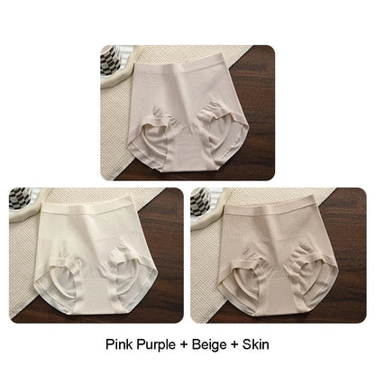 Belly Reducing Panties Set Pack Fashion Seamless Panties for Women Micro Underwear Soft Sports Women's Lingerie Sexy Briefs Lady - A-1 Thread Vault