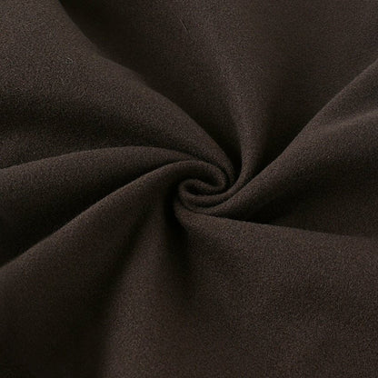 Belted Wool Coat with Shell Brooch(MS255) - A-1 Thread Vault