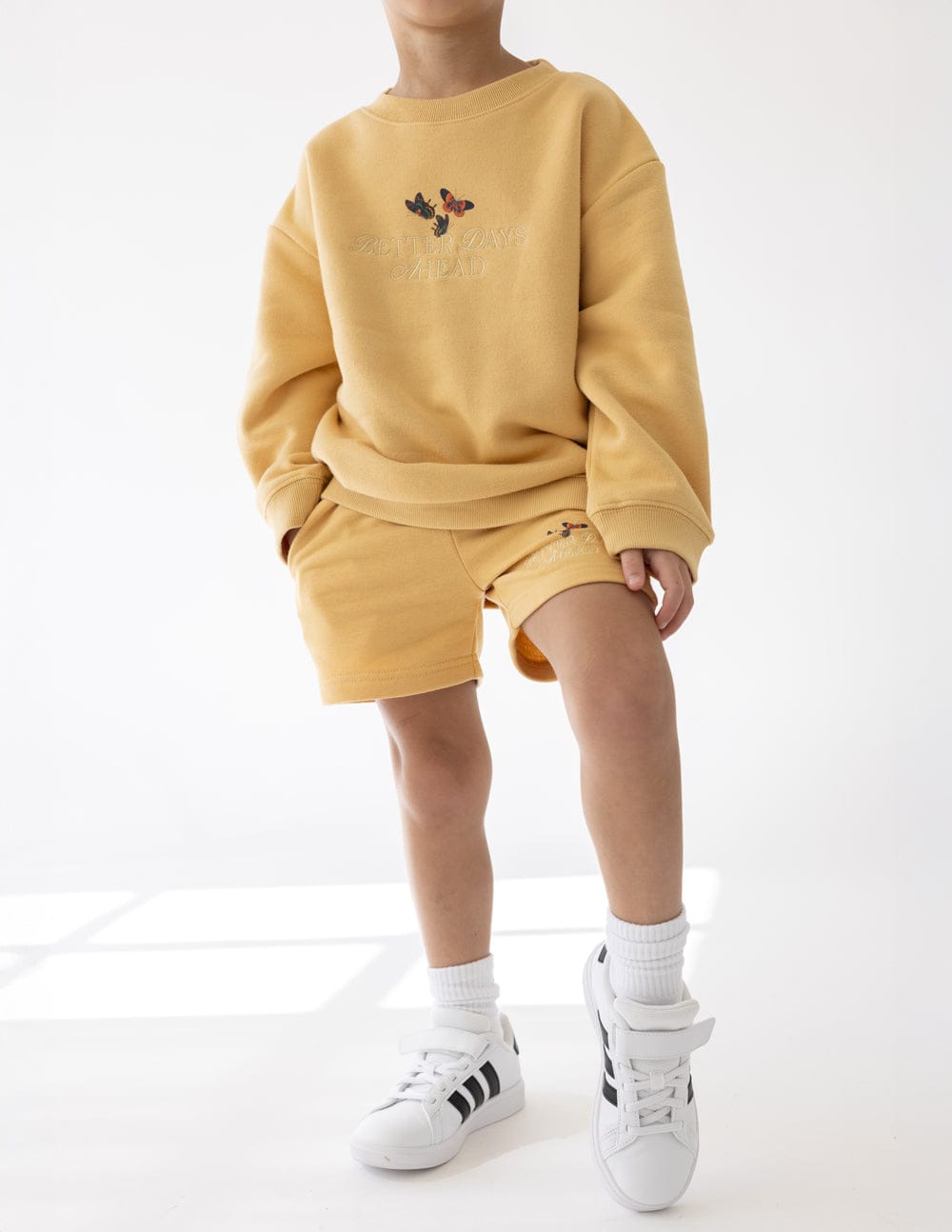Better Days Butterfly Kids Crewneck - A-1 Thread Vault