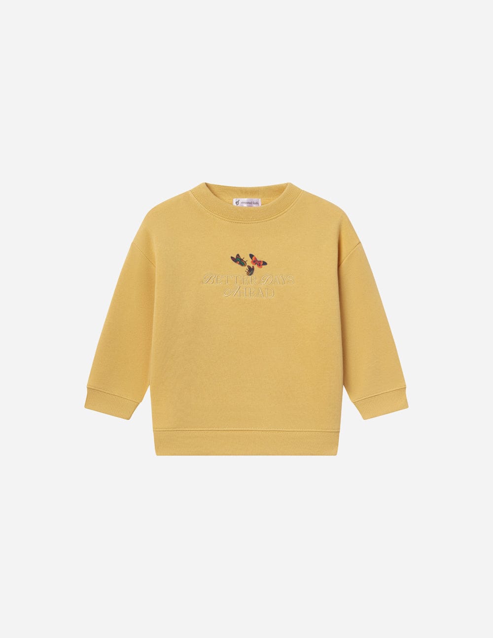 Better Days Butterfly Kids Crewneck - A-1 Thread Vault