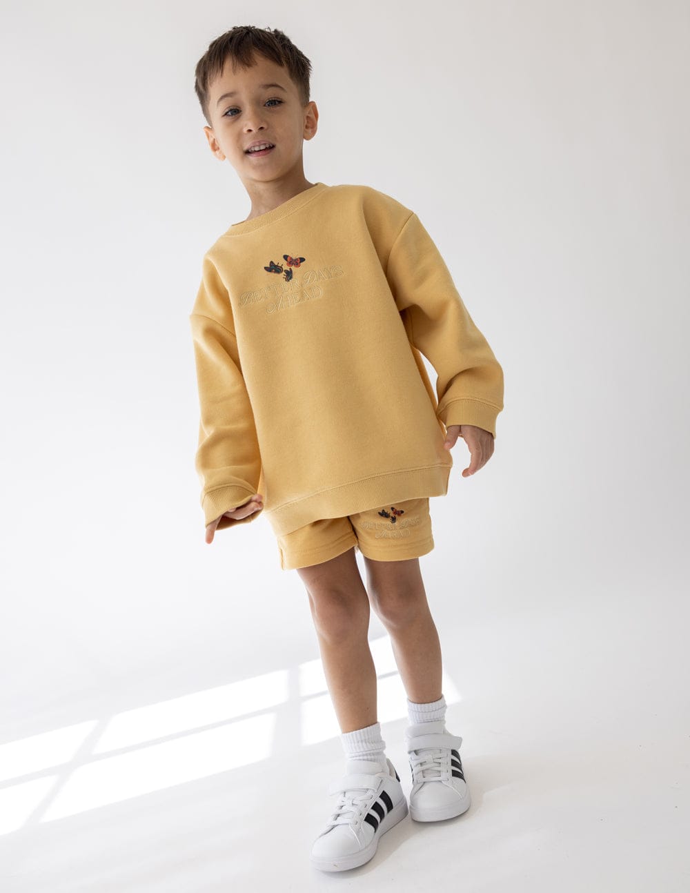 Better Days Butterfly Kids Crewneck - A-1 Thread Vault