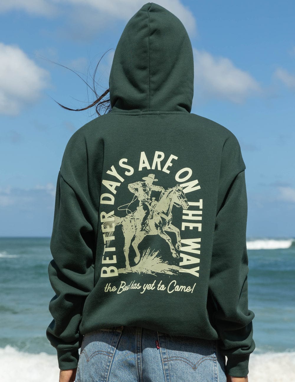 Better Days Unisex Hoodie - A-1 Thread Vault