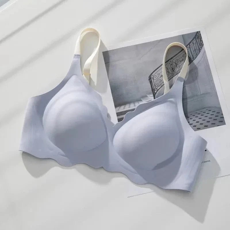 BH Bralette Top Women's Underwear No Steel Ring Pure Desire Comfortable Upper Support Sling Adjustable Beauty Back Bra for women - A-1 Thread Vault