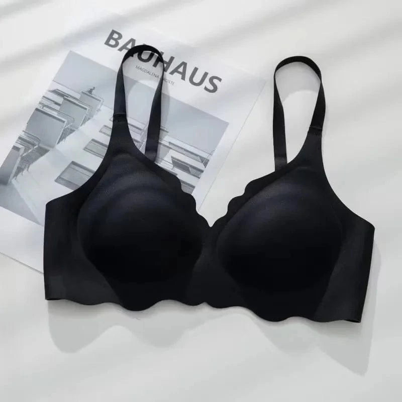 BH Bralette Top Women's Underwear No Steel Ring Pure Desire Comfortable Upper Support Sling Adjustable Beauty Back Bra for women - A-1 Thread Vault