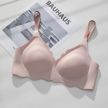 BH Bralette Top Women's Underwear No Steel Ring Pure Desire Comfortable Upper Support Sling Adjustable Beauty Back Bra for women - A-1 Thread Vault