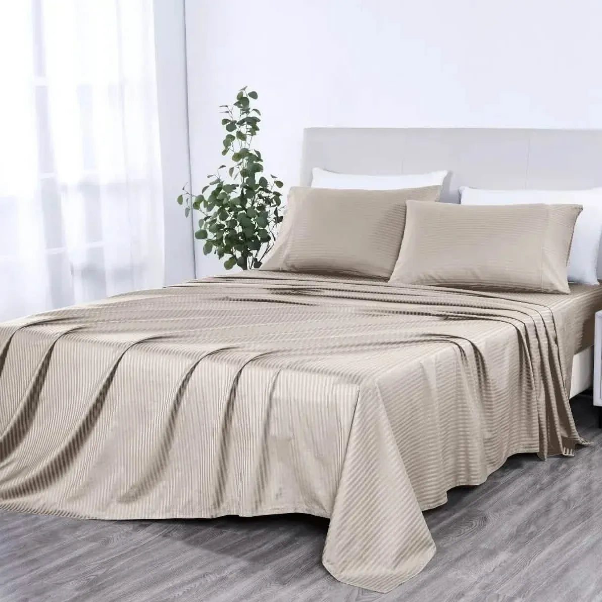 Bibb Home 1000 Thread Count Egyptian Cotton Sheet Set - A-1 Thread Vault