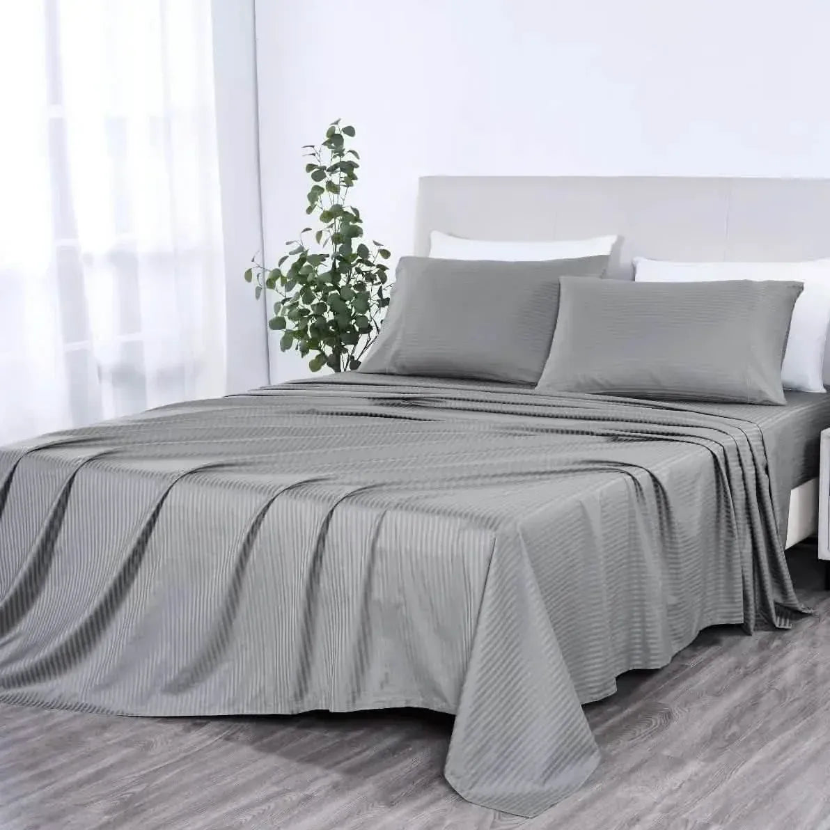 Bibb Home 1000 Thread Count Egyptian Cotton Sheet Set - A-1 Thread Vault