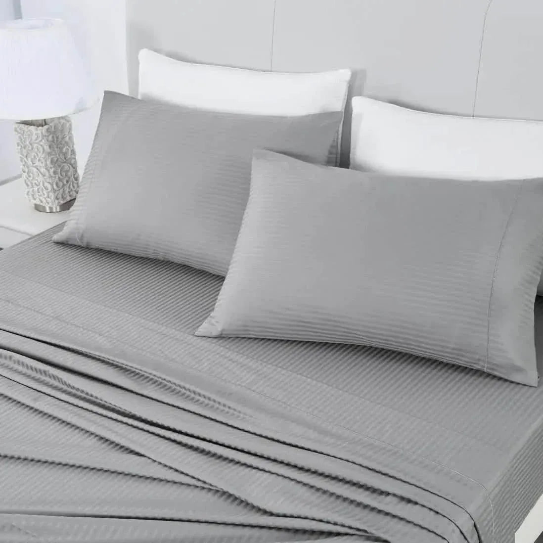 Bibb Home 1000 Thread Count Egyptian Cotton Sheet Set - A-1 Thread Vault