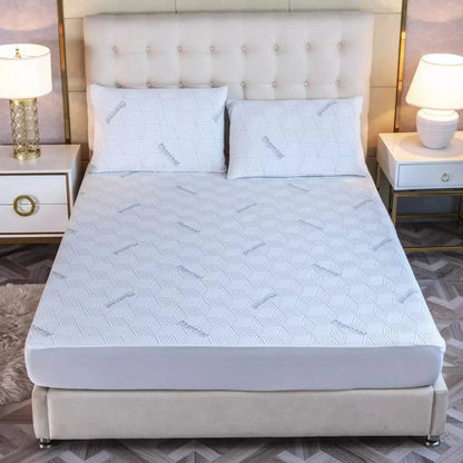 Bibb Home Charcoal Infused Waterproof Mattress Pad - A-1 Thread Vault