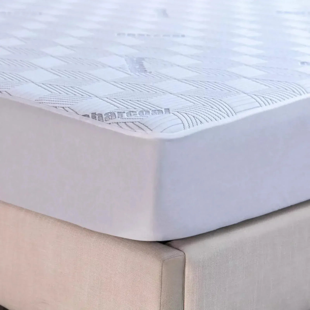 Bibb Home Charcoal Infused Waterproof Mattress Pad - A-1 Thread Vault