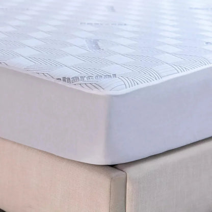 Bibb Home Charcoal Infused Waterproof Mattress Pad - A-1 Thread Vault
