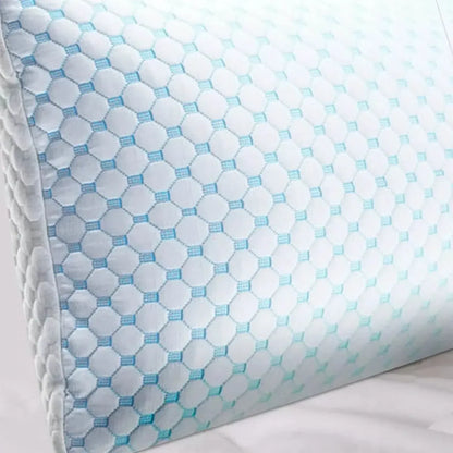 Bibb Home Cooling Memory Foam Pillow with Removable Cover - A-1 Thread Vault