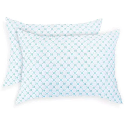 Bibb Home Cooling Memory Foam Pillow with Removable Cover - A-1 Thread Vault