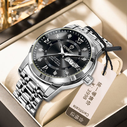 Binbang Business Light-Luxury Quartz Watch For Men - A-1 Thread Vault