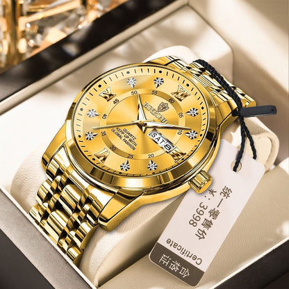Binbang Business Light-Luxury Quartz Watch For Men - A-1 Thread Vault
