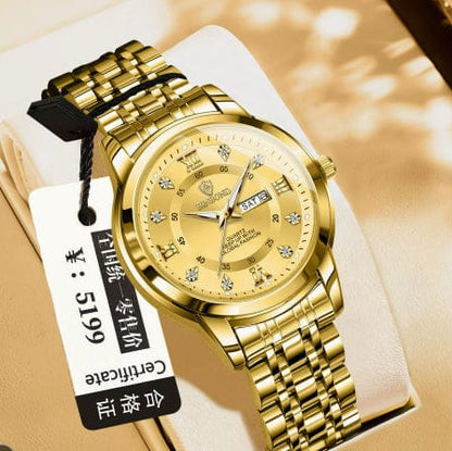 Binbang Business Light-Luxury Quartz Watch For Men - A-1 Thread Vault