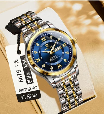 Binbang Business Light-Luxury Quartz Watch For Men - A-1 Thread Vault