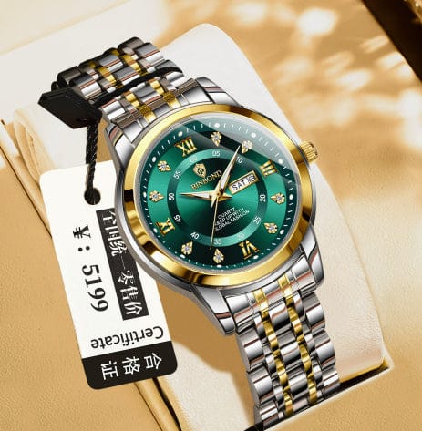 Binbang Business Light-Luxury Quartz Watch For Men - A-1 Thread Vault