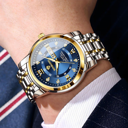 Binbang Business Light-Luxury Quartz Watch For Men - A-1 Thread Vault
