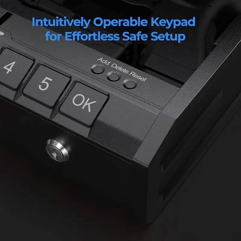 Biometric Gun Safe for Pistols - A-1 Thread Vault