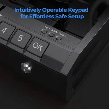Biometric Gun Safe for Pistols - A-1 Thread Vault