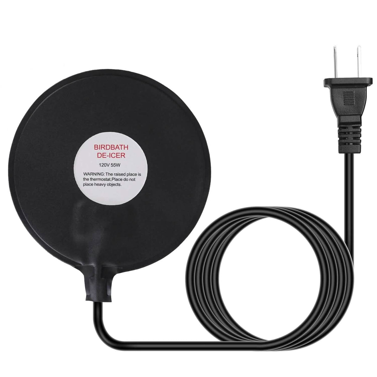 Bird Bath Deicer Outdoor Winter Water Heater Thermostatically Controlled - A-1 Thread Vault
