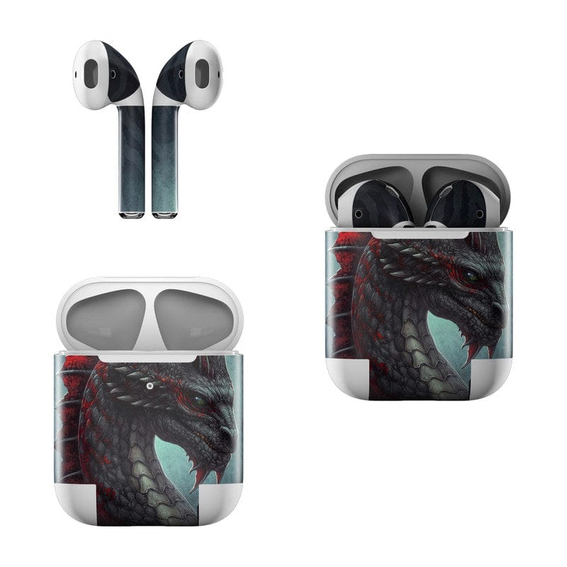Black Dragon - Apple AirPods Skin - A-1 Thread Vault
