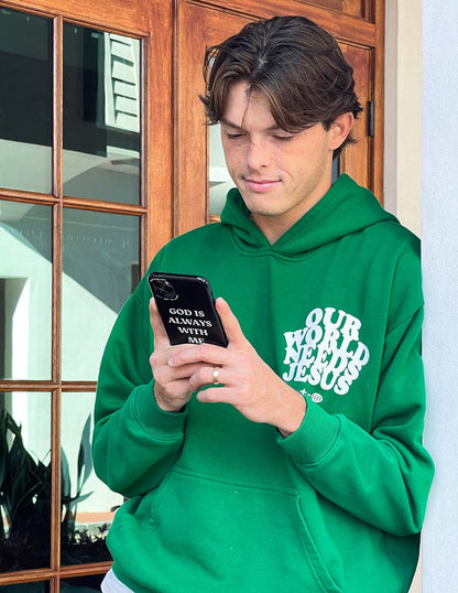 Black God is Always With Me Phone Case - A-1 Thread Vault