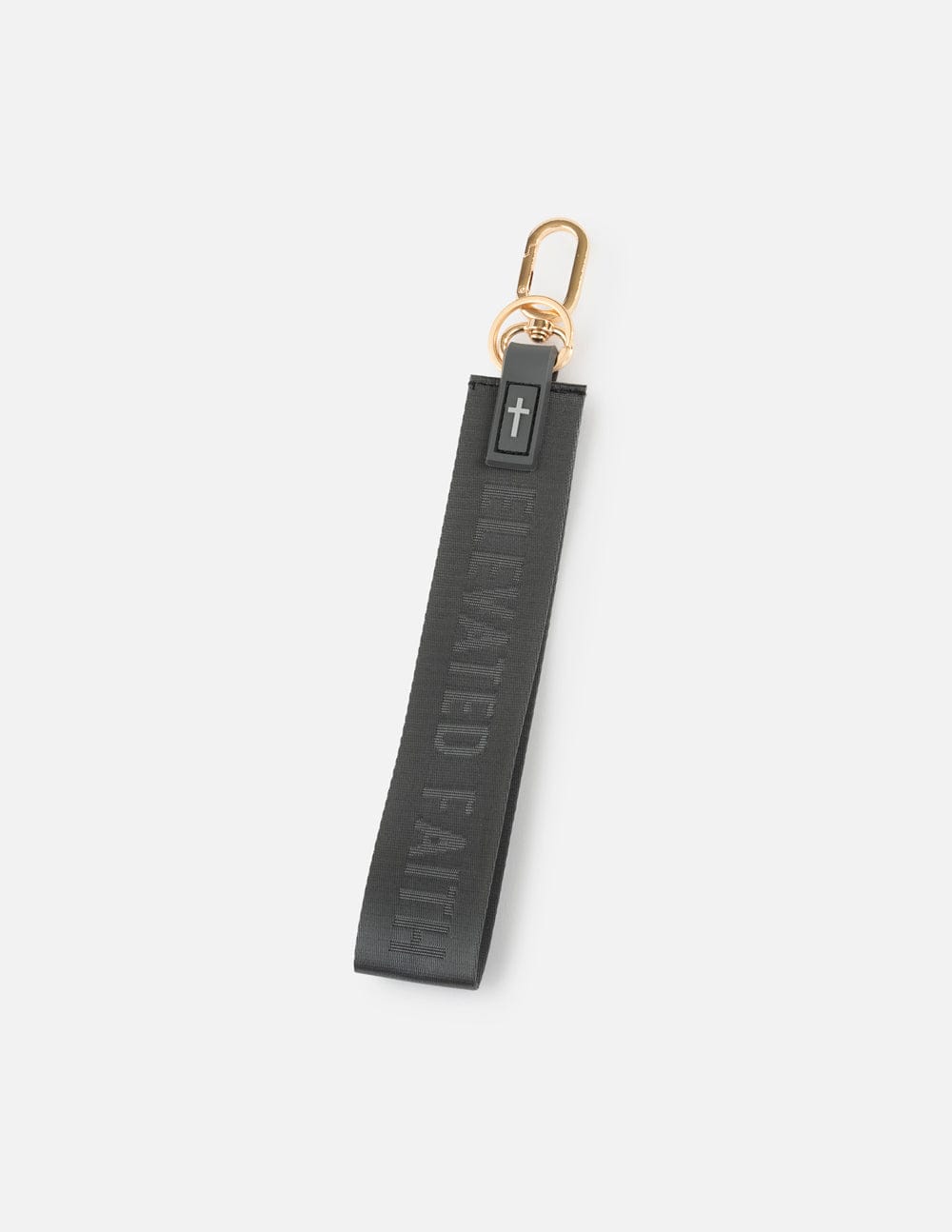 Black Oversized Logo Keychain - A-1 Thread Vault