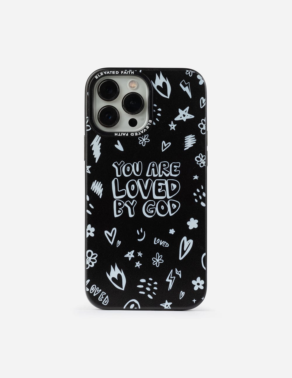 Black You Are Loved By God Phone Case - A-1 Thread Vault