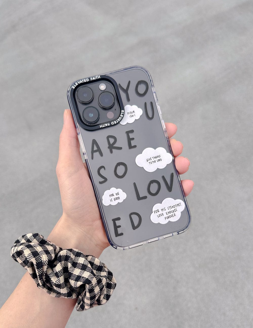 Black You Are So Loved Phone Case - A-1 Thread Vault