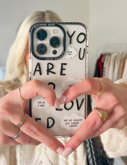 Black You Are So Loved Phone Case - A-1 Thread Vault